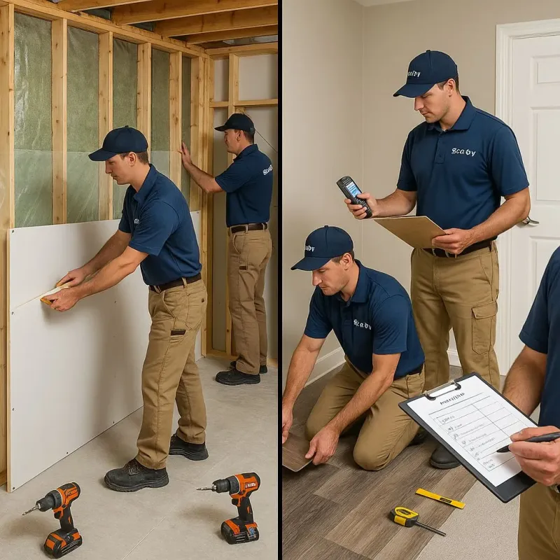 Repairs and Reconstruction process in Ninety Six, SC