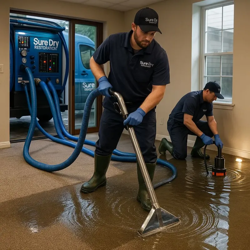 Water Extraction and Removal process in Ninety Six, SC